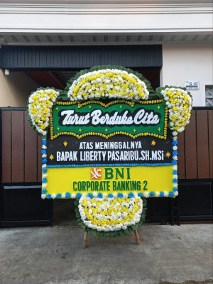 Papan Bunga Duka di Kepuh
