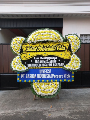 Papan Bunga Duka di Kepuh