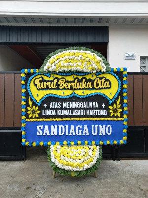 Papan Bunga Duka di Kepuh