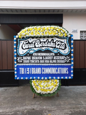 Papan Bunga Duka di Kepuh